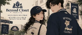 Beyond Closet Korean preppy streetwear brand