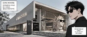 Gentle Monster architectural eyewear brand