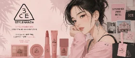 Stylenanda 3CE Korean fashion and makeup brand