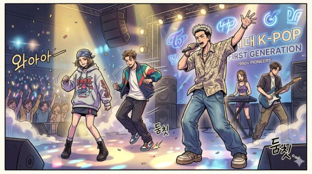 First generation K-pop pioneers 1990s