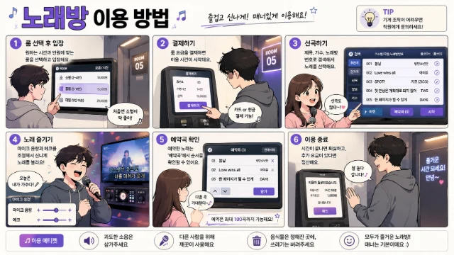 K-pop song room culture with recording studio