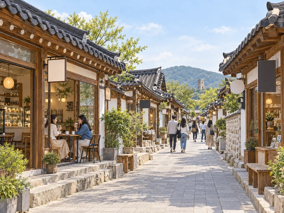 황리단길