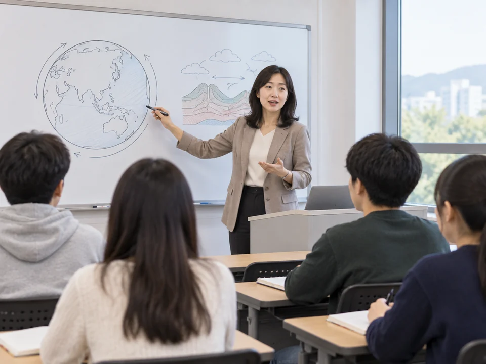 강의 — Lecture / class session