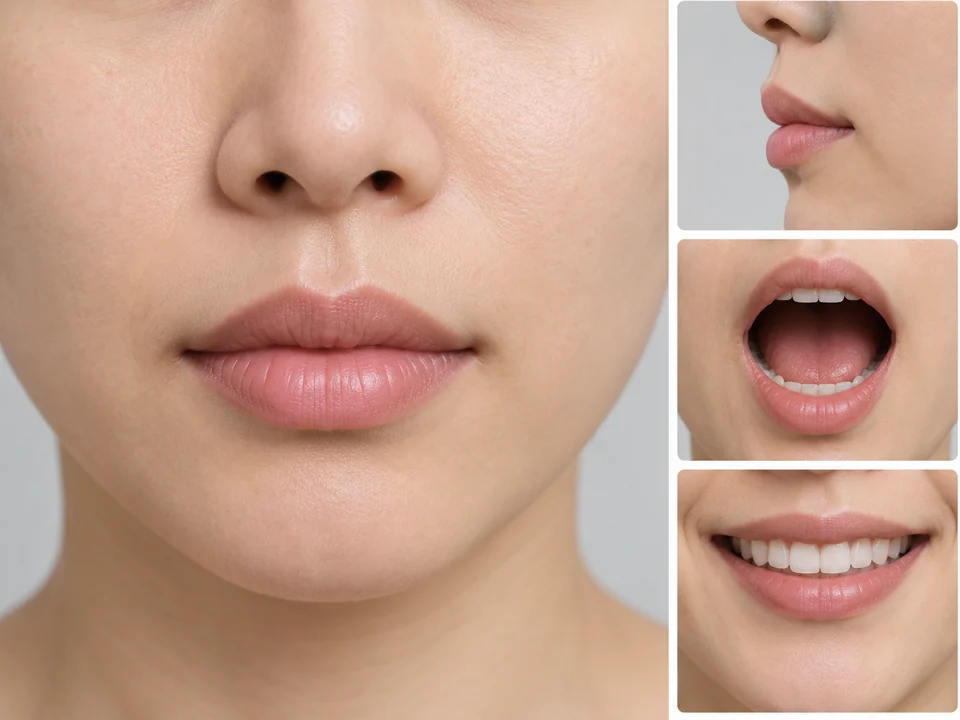 입 — mouth — ㅂ-group batchim, pronounced p (unreleased)