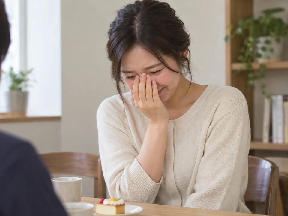 부끄러워요 — I'm embarrassed / ashamed