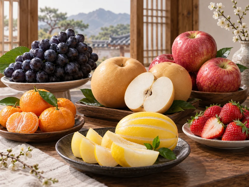 과일 — Fruit — Korean fruit is famously premium and expensive