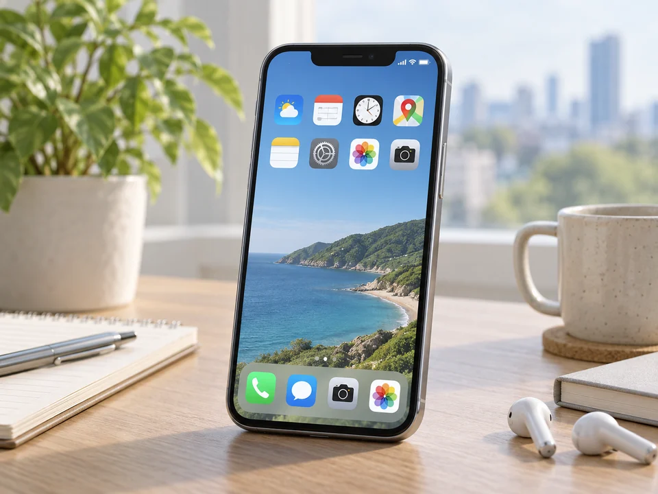 스마트폰 — Smartphone — from English 'smart phone'