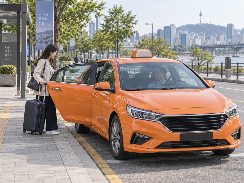 택시 — Taxi — from English 'taxi'