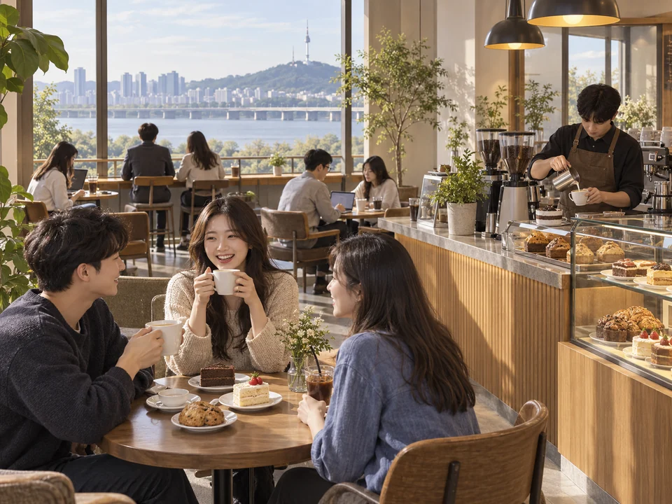 카페 — Café — Korea has a café culture second to none