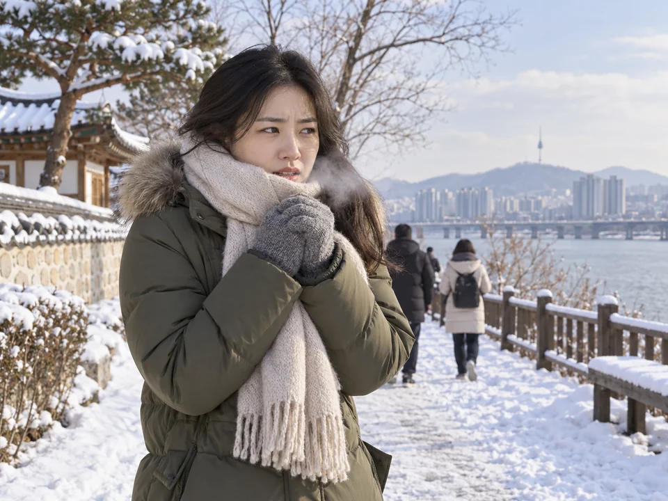 추워요 — It's cold — 많이 추워요 = it's very cold