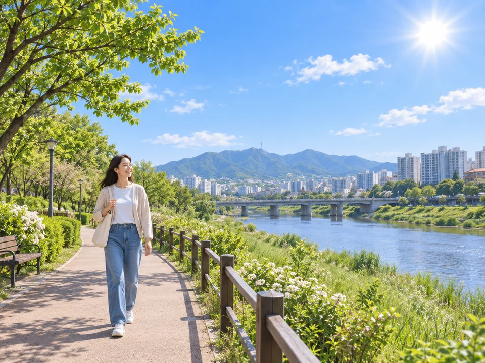 따뜻해요 — It's warm — pleasant, comfortable temperature