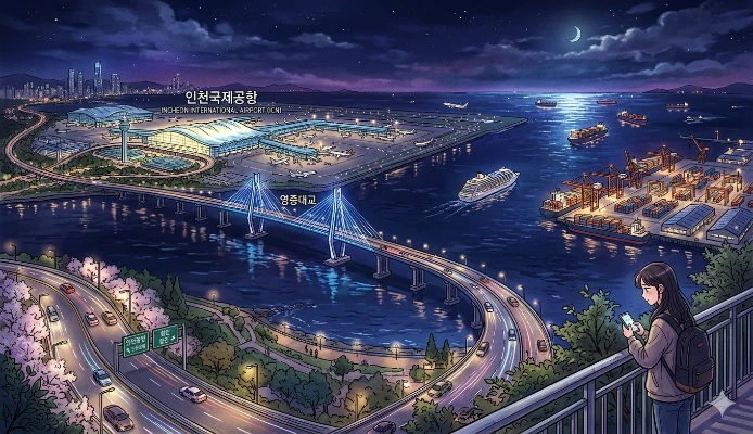 Incheon International Airport and ocean gateway